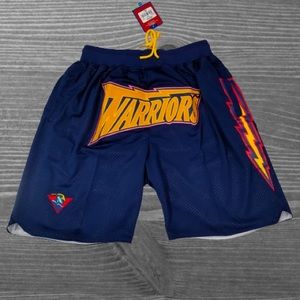 Just Don Warriors Basketball Shorts